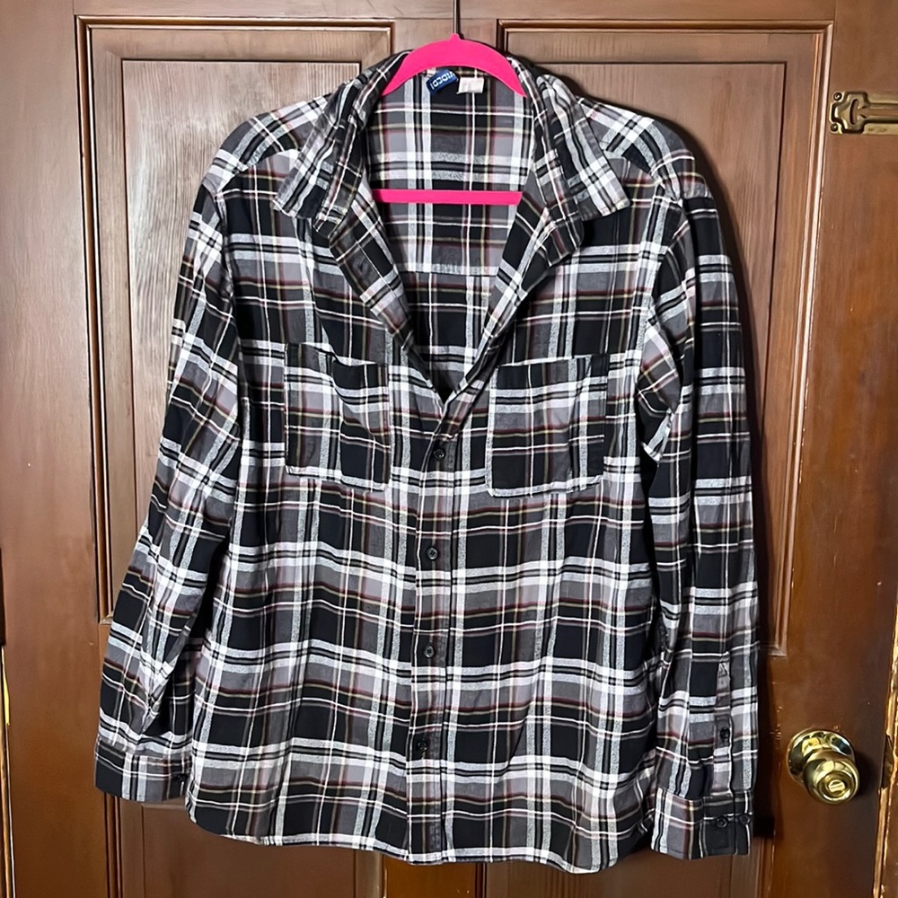 Mens divided brand H&M flannel double breasted size XL used perfect condition